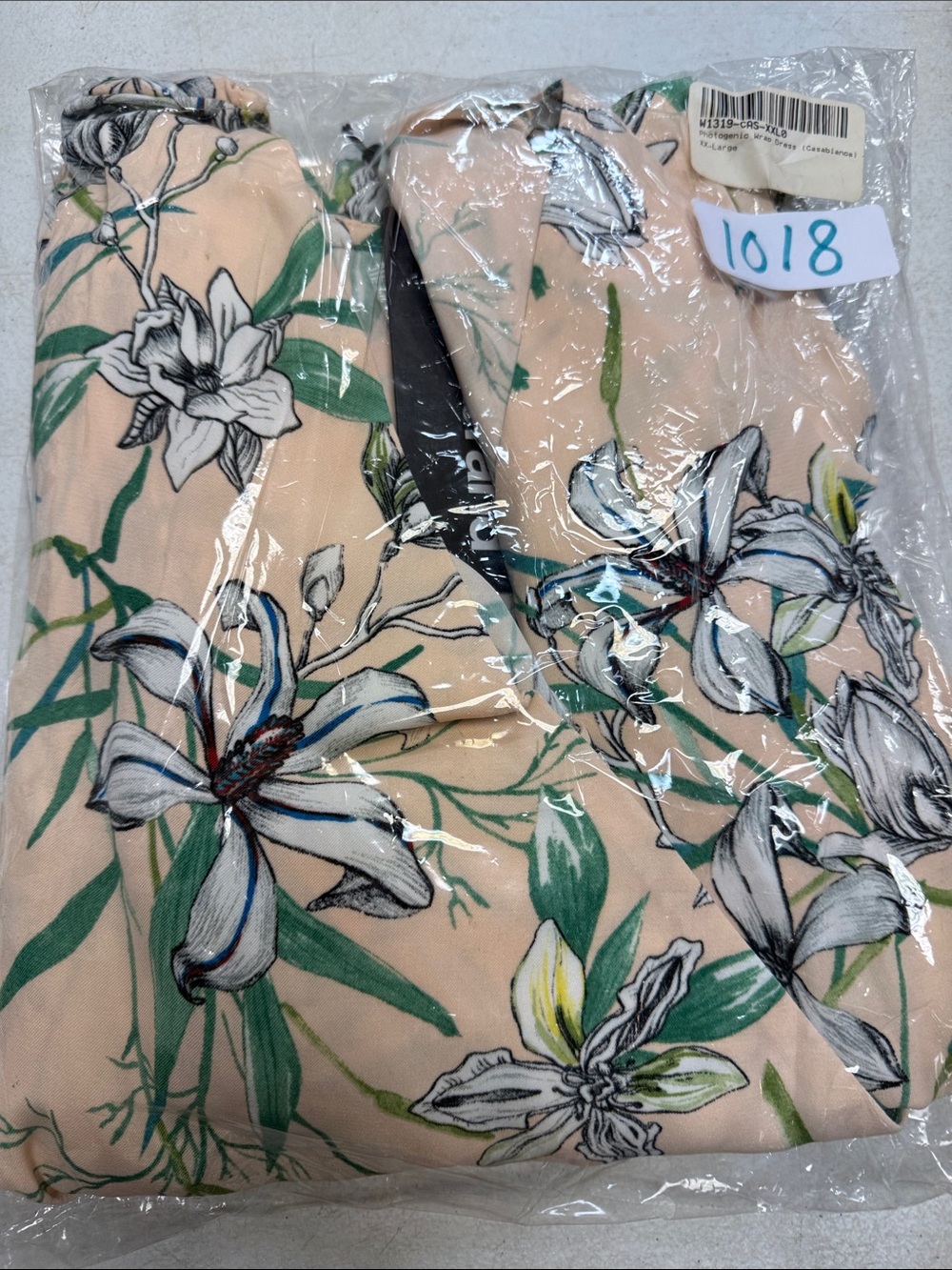 New Betabrand Casablanca Photogenic Wrap Midi Dress XXLarge - Picture 2 of 5
